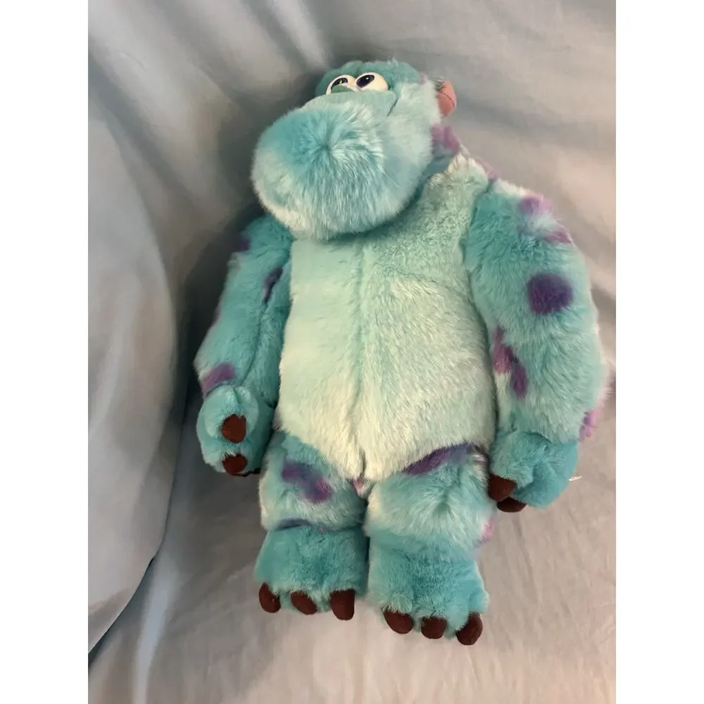 Disney Sulley Plush Blue Purple Monsters Inc Soft Stuffed Animal